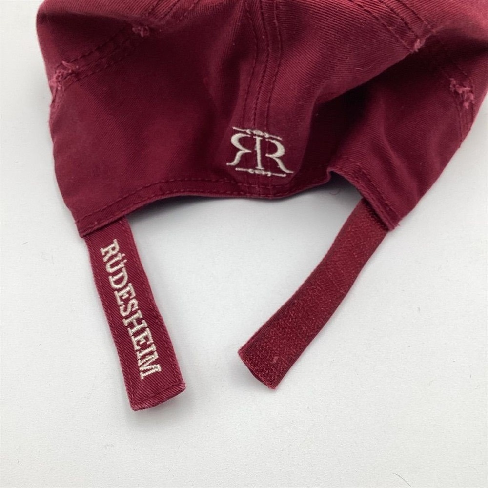 Robin Ruth Rüdesheim Distressed Embroidered Baseball Cap Unisex Adjustable - Picture 9 of 9